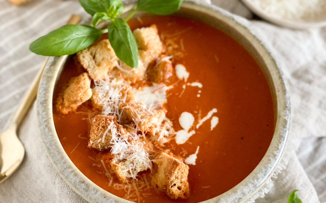 Creamy Parmesan Tomato Soup