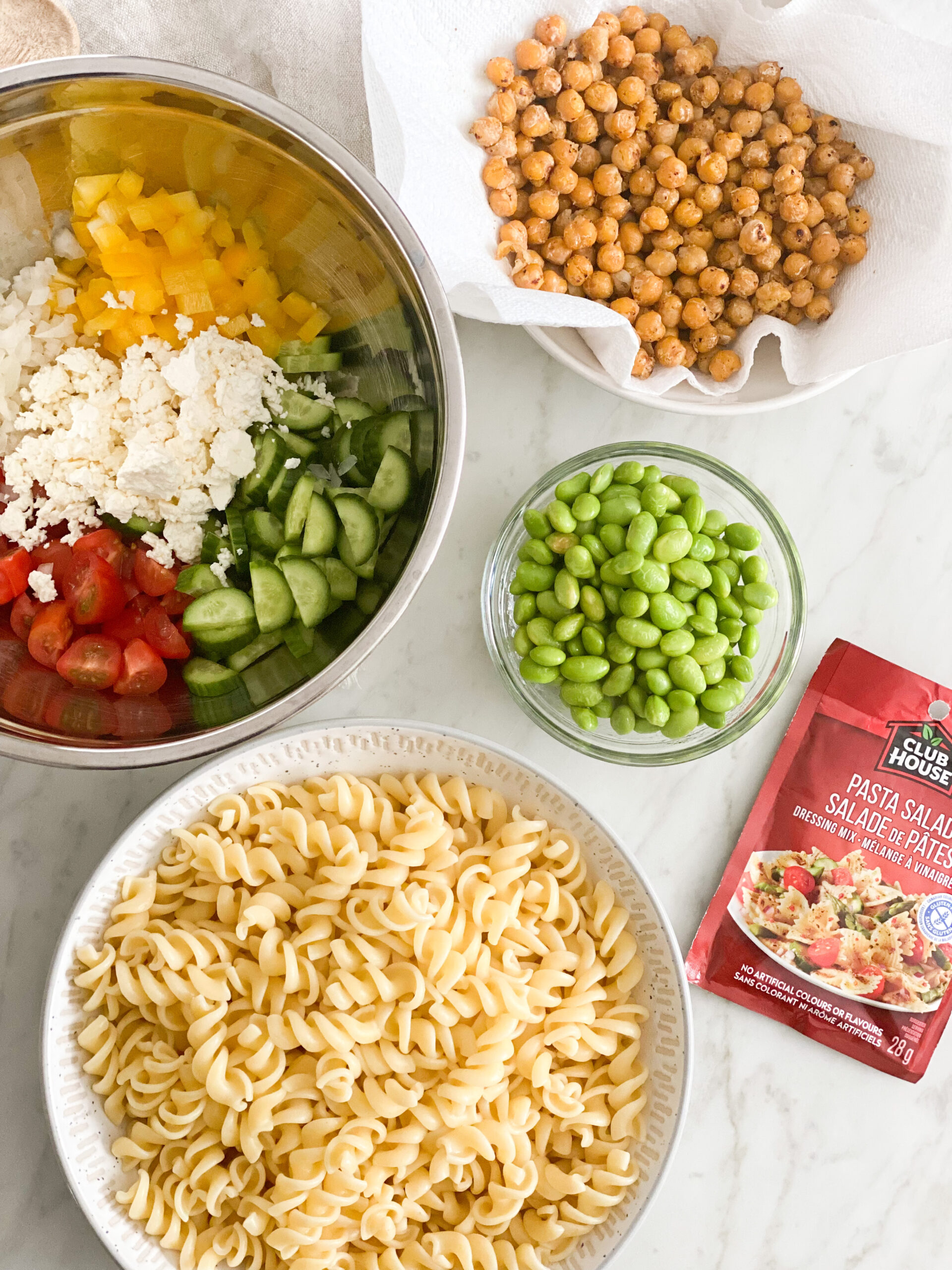 lunchbox pasta salad ingredients